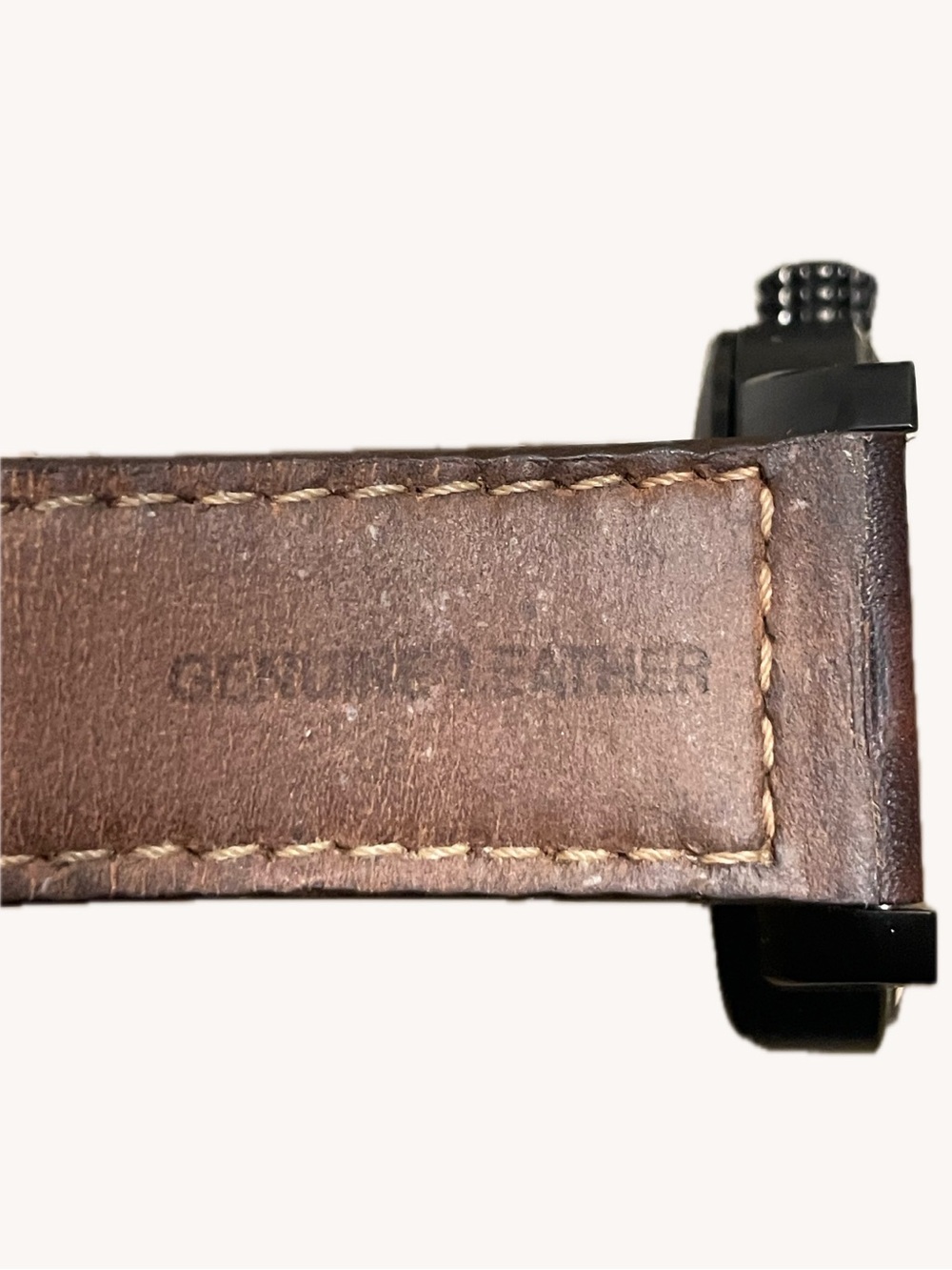 Citizen Men's Blue Face Dial Watch with Brown Leather Strap (Glow In The Dark) - Picture 6 of 10